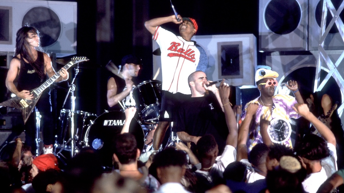 Public Enemy & Anthrax — "Bring the Noise Tour" movie still