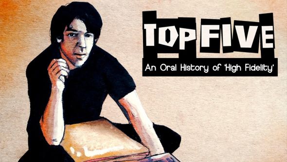 Top Five: An Oral History of High Fidelity, artwork by Noelle Garcia