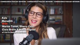 marisa tomei sherry cola ciara bravo marco pigossi you're dating a Narcissist podcast interview movie