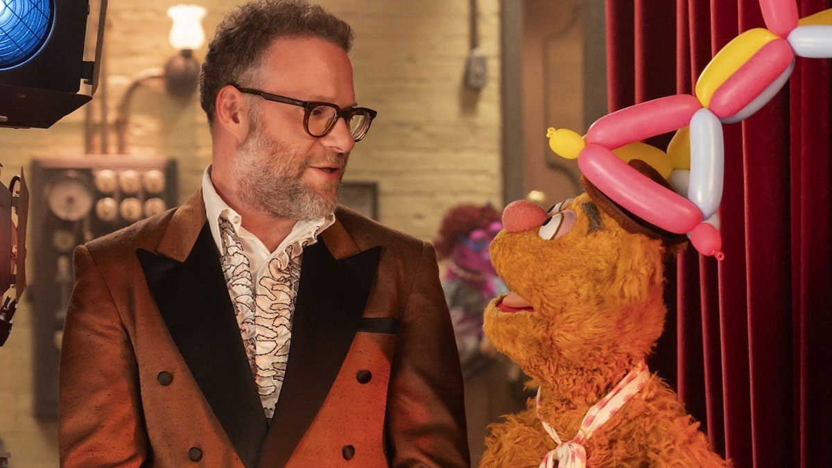 The Muppet Show Review Seth Rogen Fozzie Bear Disney